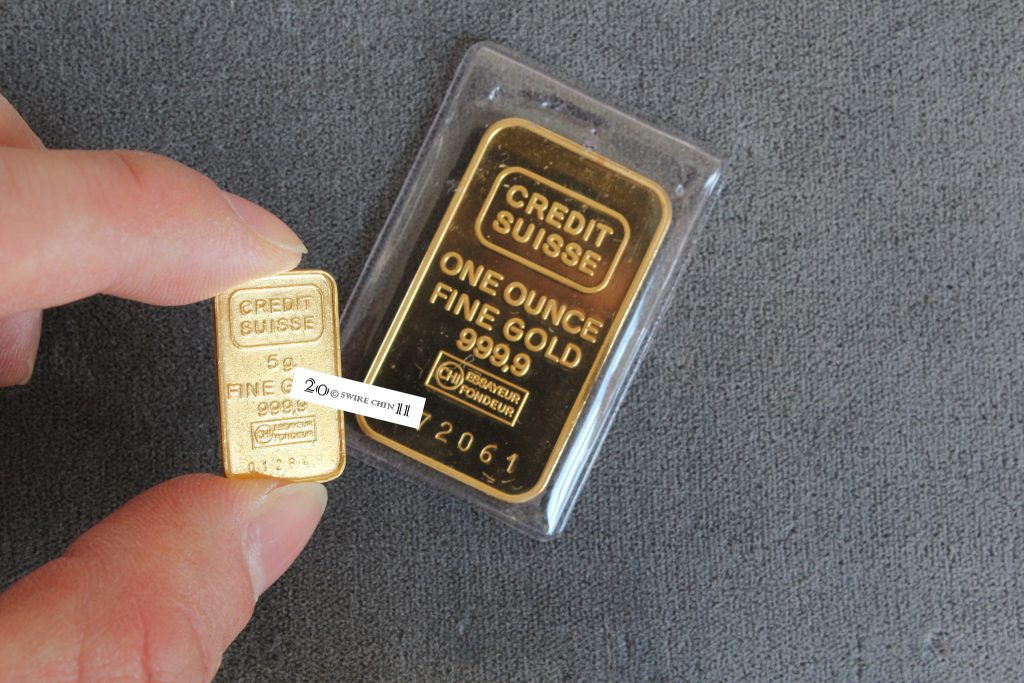 One ounce of gold was equal to $20.67 during the gold standard times.