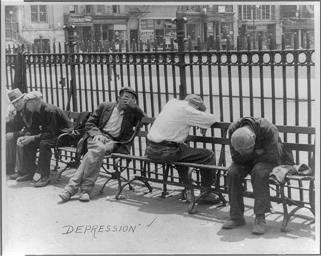 People who had lost their jobs as a result of the Great Depression. Source: Wikimedia Commons 