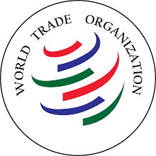 The World Trade Organization logo. Source Wikimedia Commons