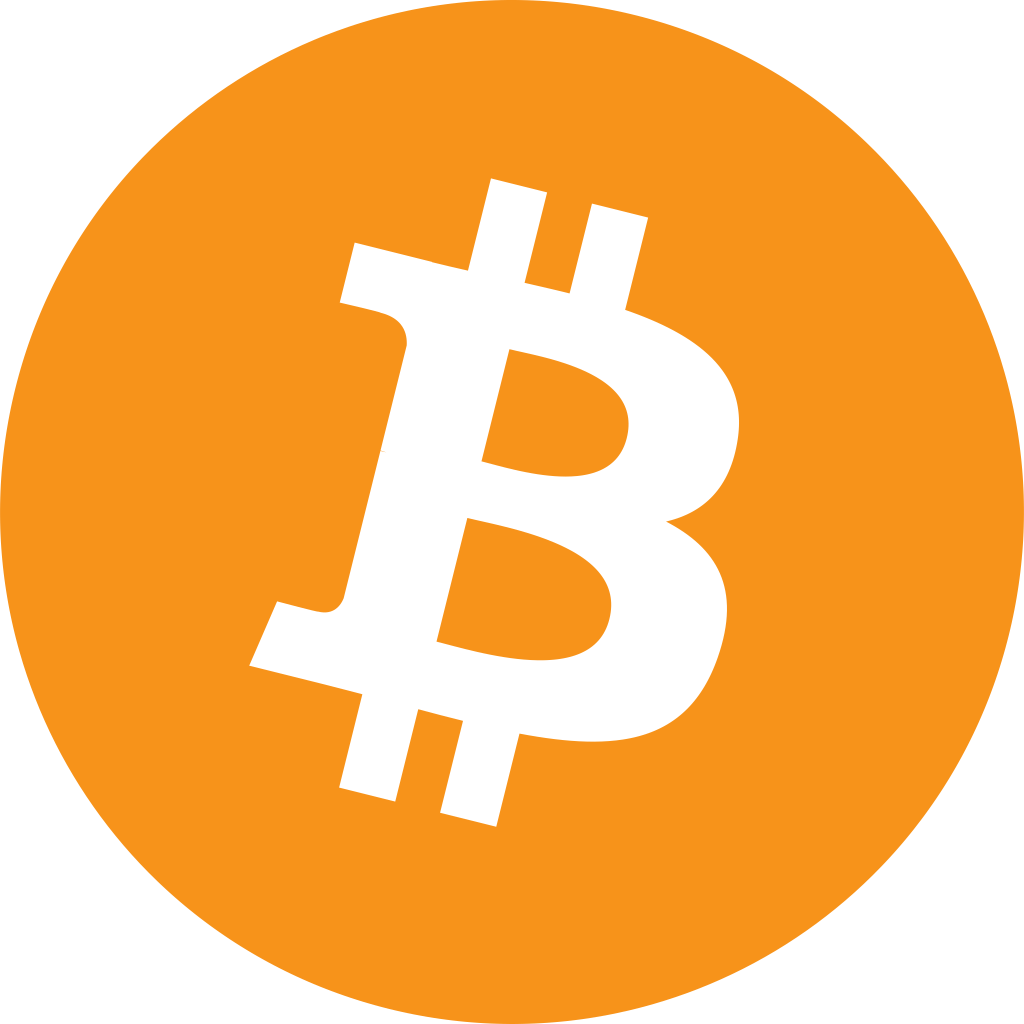 A logo for Bitcoin, the first decentralized cryptocurrency. Source: Wikimedia Commons